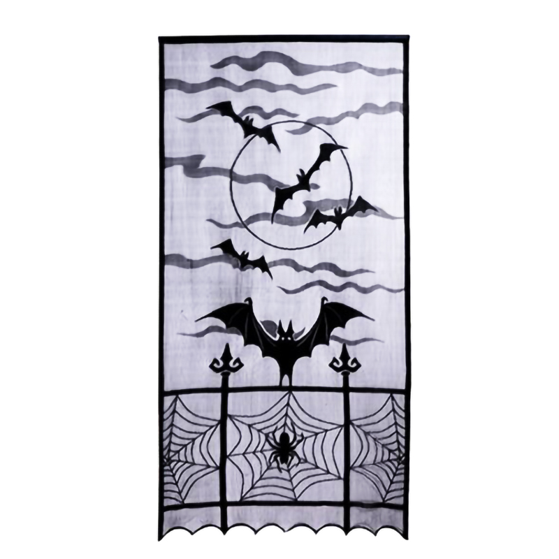 Cortinas de murciélago para la decoración de Halloween